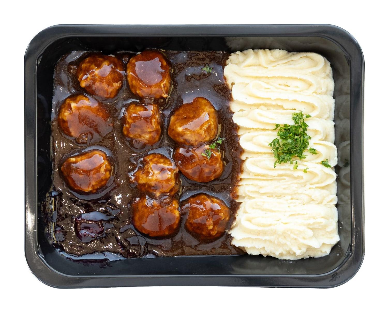 Gehaktballetjes met kriekepot