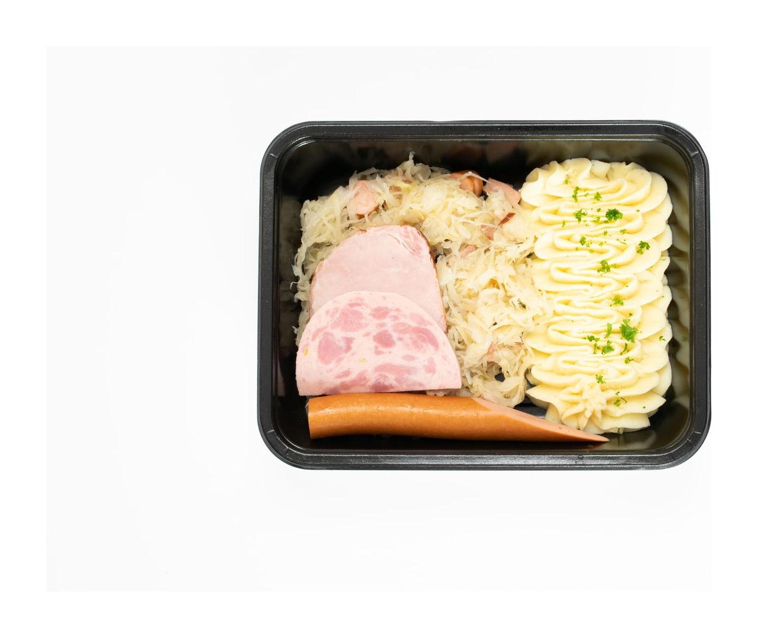 Zuurkool met puree